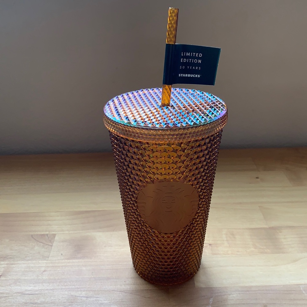 STARBUCKS Limited Edition 50 Years Gold Studded Tumbler